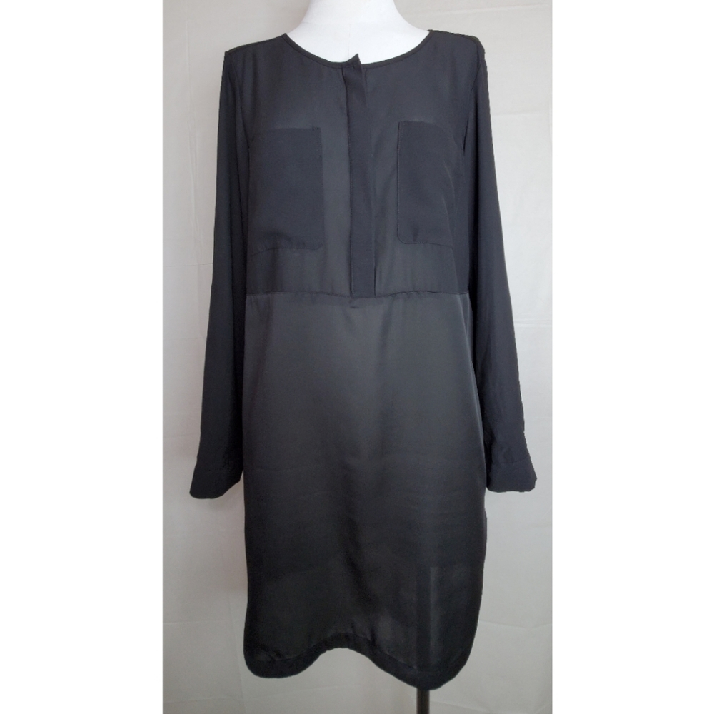 H & M Black Shirt Dress